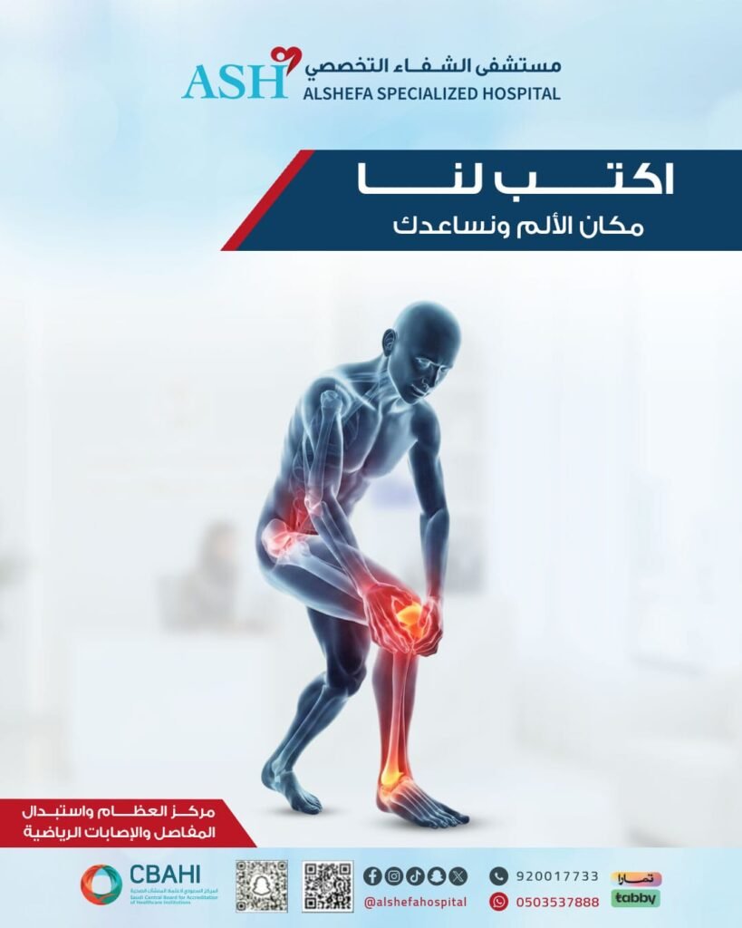 أكتب لنا مكان الألم ونساعدك